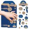 Big Dot of Happiness Eid Mubarak Party Favor Kids Stickers - Ramadan Party - 16 Sheets - 256 Stickers